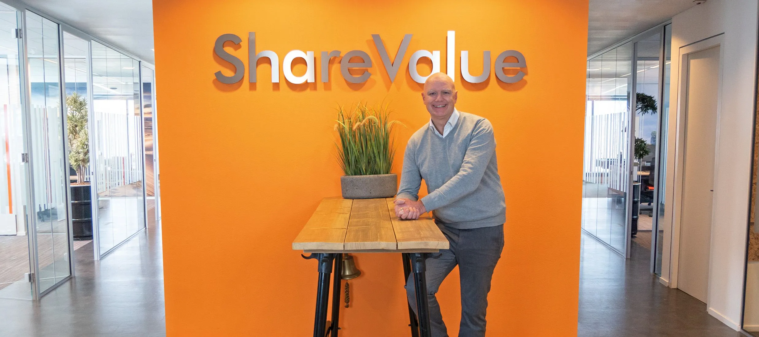 Foto van ShareValue met Peter